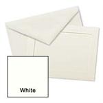 Basic Invitations 100 envelopes and 102 folded paneled cards per box. 